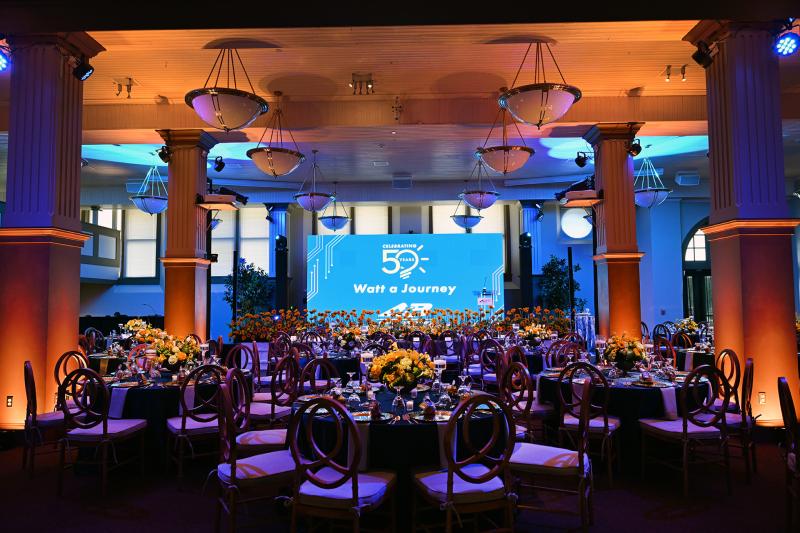 A corporate event at the MSU Riley Center