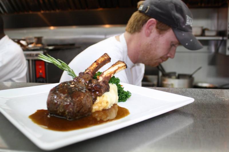 Harvest Grill plated meal